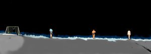 Night Lives Scene 7, 2016 (digitaalinen media) tekijältä Marjorie Weiss