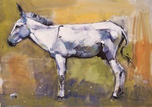 Donkey Stallion, Ronda, 1998 (sekoitettu media paperille)