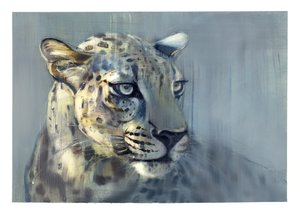 Predator II (Arabian Leopard), 2009 (öljy paperille)