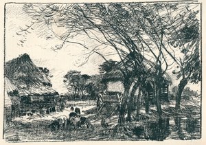 Maatilan takaosassa, 1800-luku tekijältä Mark Fisher
