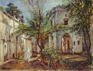 Algerissa (öljy kankaalle)