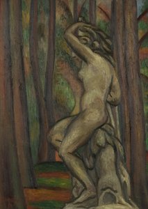 Patsas puistossa tekijältä Mark Gertler