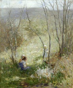 Kevät (öljy kankaalle)