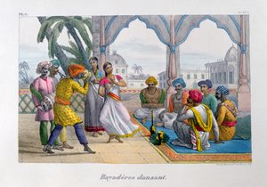 Bayadères Dancing, 1828