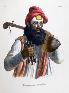 Kerjäläinen, 1828.