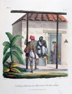 Rannekorukauppias, 1828 tekijältä Marlet et Cie