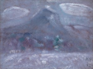 Katahdin-vuori, lumimyrsky tekijältä Marsden Hartley