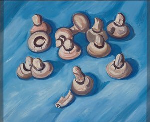 Sienet sinisellä pohjalla tekijältä Marsden Hartley