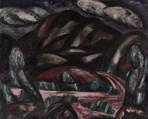 New Mexico Recollection, noin 1923 tekijältä Marsden Hartley