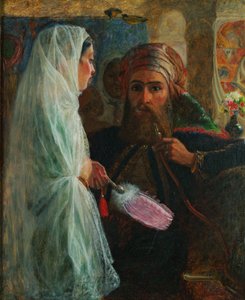 The Hookah Smoker (aluksella öljy kankaalle)
