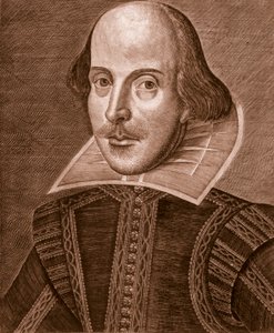 Shakespearen muotokuva, 1623. tekijältä Martin Droeshout
