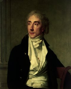 Baptiste Cadetin muotokuva, ranskalainen näyttelijä, Martin Drollingin (1752-1817) maalaus, öljy kankaalle tekijältä Martin Drölling