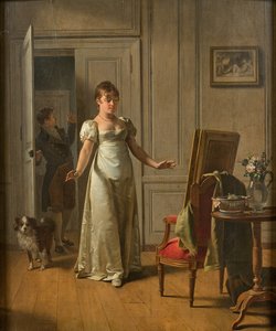 Yllättynyt nainen, 1808.