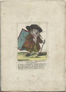 De dwerg Nicolo Cantabella, noin 1710 Nicolo Cantabella, Savoyardin madonleikkuri (otsikko esineessä) Il Callotto resurcitato tai vastikään kalustettu pieni kaappi (sarjan nimi) tekijältä Martin Engelbrecht (attributed to)