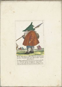 Dwerg Riepl Gleichdron, noin 1710 Riepl Gleichdron, lisensoitu ja etuoikeutettu makkaraleikkuri ja espanjalainen Apple Abaldator (otsikko esineessä) Il Callotto resurcitato tai vastikään kalustettu pieni kaappi (sarjan nimi) tekijältä Martin Engelbrecht (attributed to)
