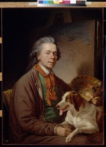 Quadalin, Martin Ferdinandin (1736-1808) omakuva. Öljy kankaalle