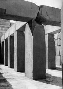 Graniittitemppeli, Giza, Egypti, 1937