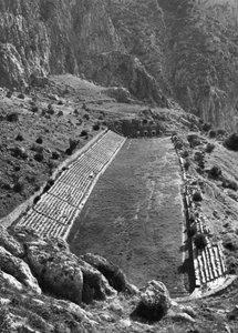 Stadion, Delphi, Kreikka, 1937.