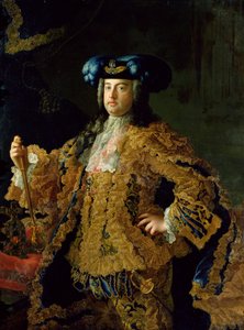 Francis I (1708-65) Holy Roman Emperor at asawa ni Empress Maria Theresa ng Austria (1717-80), Finn tekijältä Martin II Mytens or Meytens