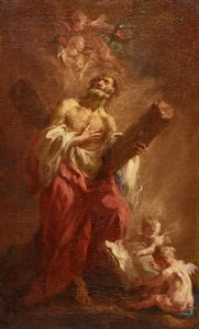 Apostoli Andreas tekijältä Martin Johann Schmidt