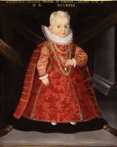 Puolan kuninkaan Sigismund III:n pojan Wladyslaw Vaasan muotokuva 1595-1648, 1596