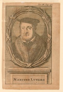 Martti Lutherin (1483-1546) muotokuva tekijältä Martin Luther