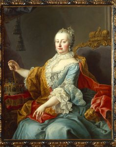 Muotokuva Maria Teresa Habsburgin, Itävallan arkkiherttuattaren, muotokuva