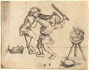Opiskelijat taistelevat tekijältä Martin Schongauer