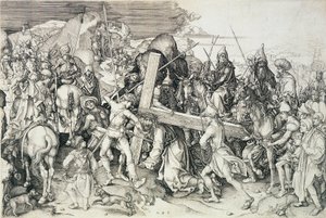 Kristus kantaa ristinsä tekijältä Martin Schongauer