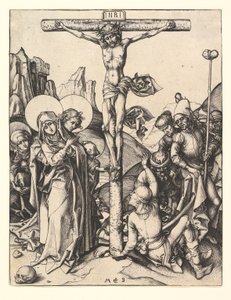 Ristiinnaulitseminen, n. 1435-1491. tekijältä Martin Schongauer