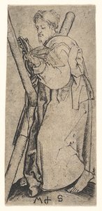 St. Andrew, n. 1435-1491. tekijältä Martin Schongauer