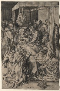Neitsyen kuolema. tekijältä Martin Schongauer