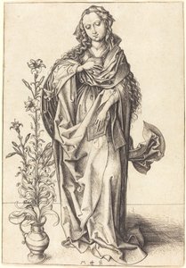 Madonna tekijältä Martin Schongauer