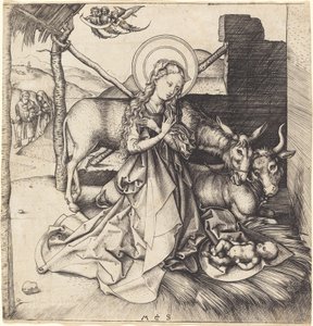 Syntymä tekijältä Martin Schongauer