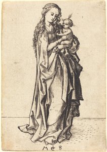 Pieni Madonna ja lapsi tekijältä Martin Schongauer