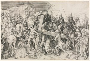Ristin kantaminen. tekijältä Martin Schongauer