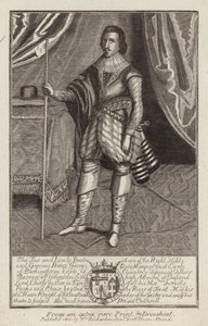 George Villiers tekijältä Martin, the elder Droeshout