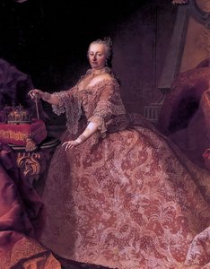 Saksa: Kaiserin Maria Theresia Maria Theresia Itävallan 35-vuotiaana