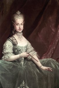 Maria Carolinan muotokuva Itävallan Maria Carolinasta