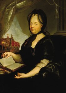 Katariina II surussa, 1760-luku tekijältä Martin van Meytens the Younger