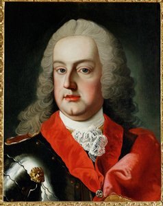 Franz I Stephan, keisari, Lothringenin herttua, Toscanan suurherttua, keisarinna Maria Teresian aviomies ... (öljy kankaalle)