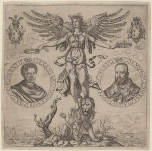 Alexander de Medici ja Cosmo de Medici