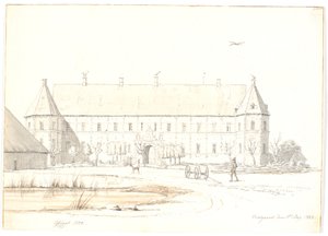 Voergaardin kartano tekijältä Martinus Rørbye