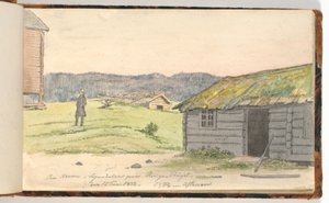 Maisema maatiloilla tekijältä Martinus Rørbye