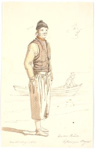 Anders Kruse. Kalastus Skagenilla tekijältä Martinus Rørbye