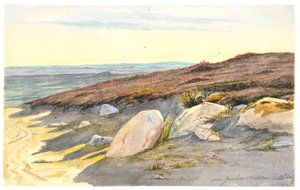 Gærumin kukkuloilta Vendsysselissä, 22. toukokuuta 1833 tekijältä Martinus Rørbye