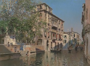 Venetsian kanava, noin 1875