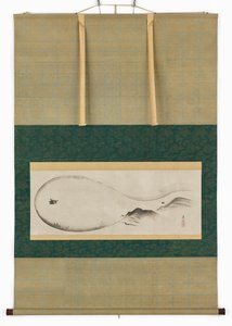 Maisema: Biwa-järvi, Edo-kausi, 1700-luku. tekijältä Maruyama Okyo
