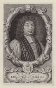 Edward Stillingfleet, Worcesterin piispa (kaiverrus) tekijältä Mary (after) Beale