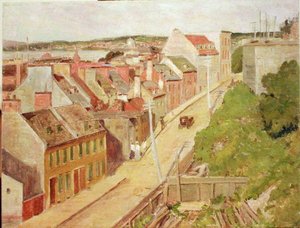 Quebec (öljy taiteilijalevylle) tekijältä Mary Bradish Titcomb
